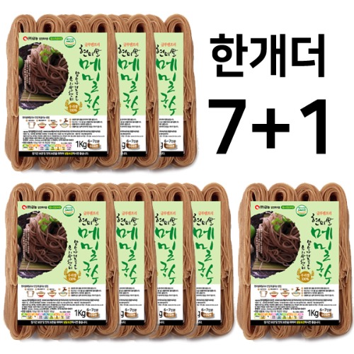 현미촌 현미쌀 메밀국수 6인분(960g) 7+1개더